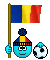 03 Flaggenkunterbunt 001 Smiley – Fussball